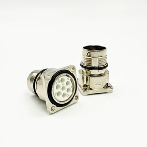 M17 Explosion-Proof Waterproof Zinc Cable Connector Low Voltage 6-12mm IP67 CHAINMOTION Brand for Industrial Automation/Servo