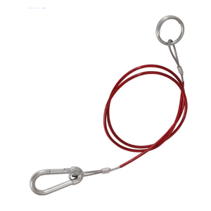 Trailer Breakaway Cable 1M Long Tow Strap Brake Line Universal Breakaway Cable for Trailers