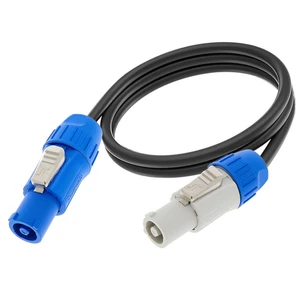 Professional Stage Light Audio Powercon Male Female Copper 14AWG 2.5mm 3 Pin IP65 CE for Power Extension Cable