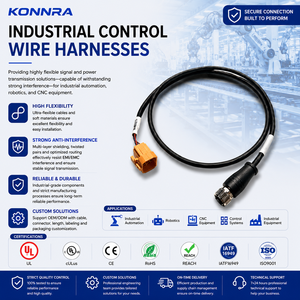 Robotics Wire Harness Connector Assembly High Flexible Industrial Cable for Power Signal Transmission
