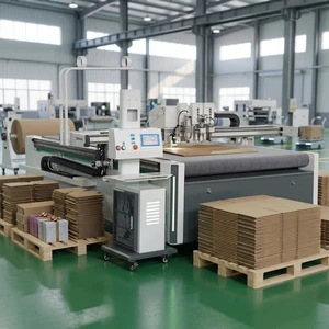 1000*700mm PAS 5 Digital Cutting Plotter for Cardboard 6mm Thickness with 3 Years Warranty