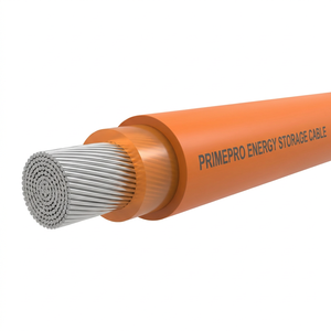 PRIMEPRO UL/TUV Certified ESS Battery Cable 1500V DC Orange Flexible Copper Wire for Solar Energy Storage System
