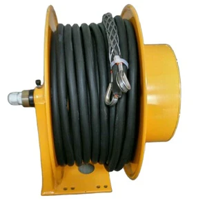 Copper Spring Cable Reel for Crane with Slip Ring Brush Gear Industrial Rubber Insulation Mobile Equipment Compatibility