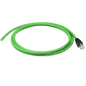 Industrial Electronic Cable Twisted Pair RJ45 CAT5 Category Waterproof Cable Profinet Ethernet Cable for Network Transmission