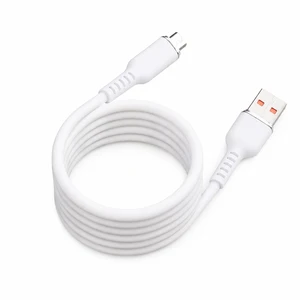 TPE Material USB A To Micro Charging Cable Data Sync Cord For Old Android Smartphones And Portable Digital Devices