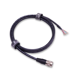 Custom Hirose 12pin Female I/O Power Cable to Open Industrial Camera Analog Cables 12pin Hirose Machine Vision Cable