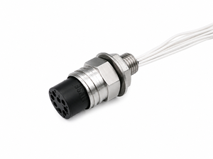 Durable Custom 8Pin Metal Circular Connector Cable,Industrial Wiring Harness for Servo & Industrial Control Wire Harness
