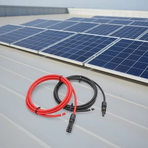 PNTECH Solar Extension Cable 4mm2 6mm2 10mm2 DC-00 1000V 1500V XLPO Insulated Dustproof and Waterproof Resistance