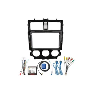 Meihua Autoradio Cable Harness for Mitsubishi Colt Plus 2013 with Fascia Bezel Frame Dash Mount Kit Trim Panel