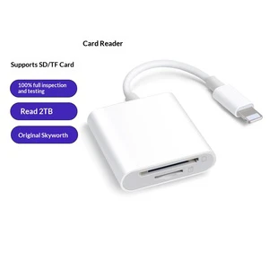 Camera Card Reader Adapter OTG Data Cable With USB3.2 Gen2 Type-C External For IPad SD/TF Cards