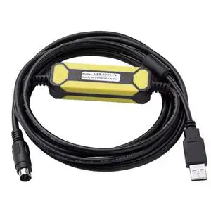 USB-SC09-FX for Mitsubishi PLC Programming Cable Compatible FX-USB-AW Immunity FX2N/FX1N/FX0N/FX0S/FX1S/FX3U
