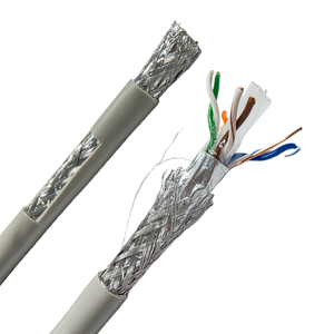 KARENDA High Speed Cat6 SFTP Ethernet Cable 500m Reel Oxygen-Free Copper Conductor 23AWG LSZH Jacket Industrial-Grade