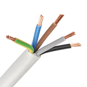 Round Solid or Stranded NYM-J 3x1.5mm 3x1.5mm2 3x1 5 2x1.5mm 2x1.5 PVC Insulated PVC Jacket NYM Cable