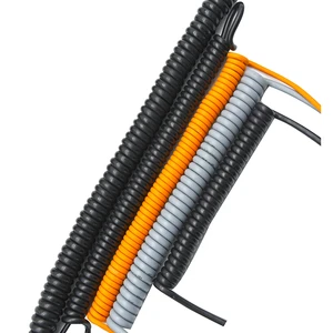 High Quality PUR PVC Spiral Cables EPR/PUR Spiral Cable for Data Application