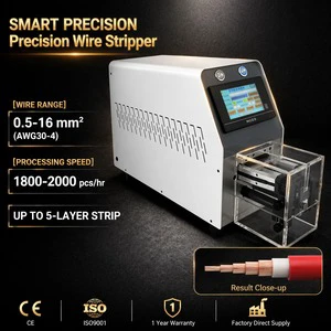 Custom OEM Intelligent CNC Advanced Industrial Wire Stripping Machine Precision Electronic Cable Stripper Tool