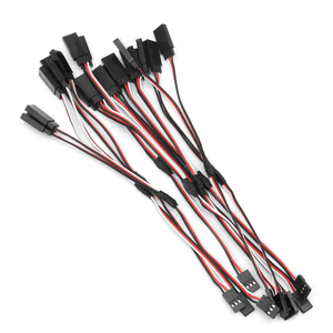 Servo Extension Cable Male to Female Servo Y Wire 22AWG 200mm 300mm for RC Car Helicopter Drone DIY Parts