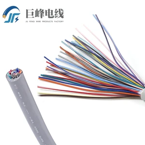 UL2576 20AWG 0.52mm² Cable 80℃ 150V For Industrial Automation & Sensor Wiring Low Capacitance Audio/Control Cable
