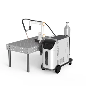 Smart 6 Axis Collaborative Robot Arm MIG Welding Trolley Drag Handle For Industrial Automation DONSIN Brand AC380V 3-Year