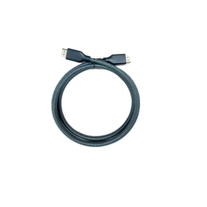 Highly Integrated USB 2.0 4K Data Cable with Oxygen-Free Copper Core Anti-Interference Black-For Camera & Computer