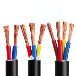 Custom High Voltage Power Cable 3/5core 3x2.5/5*6.0mm XLPE Insulation PVC Jacket Pure Copper 300V Stage Audio Hifi