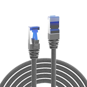 Premium Cat8 Industrial Ethernet Cable RJ45 Connectors for HMI Sensors IO Modules High-Speed Data Transmission Customizable