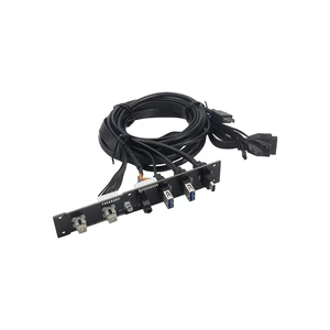 Chassis USB Front Panel Cable Dual USB 3.0 USB 3.1 PCB Circuit Board Power Switch Audio I/o Board Extender Wire