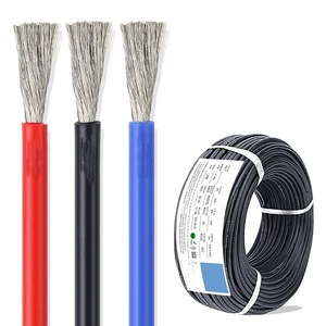 24AWG 0.2MM2 Heat-resistant Cable Wiring Soft Silicone Wire Battery Ultra Soft Car Charging Station Cable