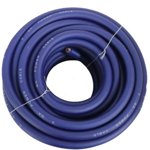 China High Quality Power Wire Car Audio Battery Cable 0 AWG Power Cable With Soft CCA PVC Jacket Gauge