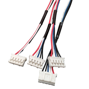 Custom Industrial Machine Controling Cable Assembly JAE MX34036SF1 36-Pin Male MX3.0 4-Pin Connectors PBT/PTFE PVC Computer