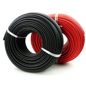 6mm2 Pv1f 10mm DC Price 4 Sq mm Panel Wire Cord Power for Sale Solarflex Portable Extension Solar Cable