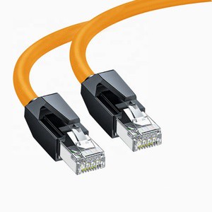 Industrial Network Cable 10G CAT8 High Flexibility Double Shielded High-speed Ethernet Drag Chain Cable
