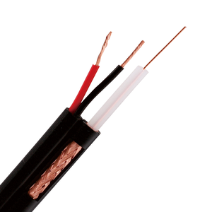 Factory Direct Sale Wooden Reel BC CCS Cable RG59 3-Conductor 75 Ohm 0.81mm AWG Coaxial Cable Power Cable for CCTV Security