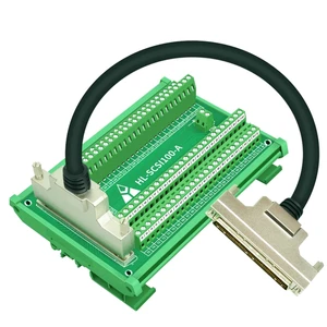 SCSI 100-pin DB Type Cable Revolution to 100pin Connector Servo Plug ADAM-39100 and DIN-100S-01 SCSI100 Adapter Board