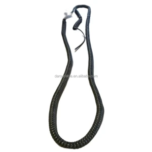Stranded TPE Insulated Coiled Spiral Power Cable Strain Relief for Equipment Terminal Electrical Extension Cord Copper Conductor