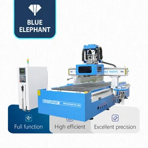 Efficient Wood Carving Machine CNC 1632 ATC CNC Wood Router with Aggregate Head for Carving Cabinet Wood Doors
