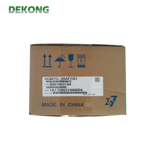 Yaskawa Ac Servo 1.8KW Yaskawa Servomotor SGM7G-20AFC61