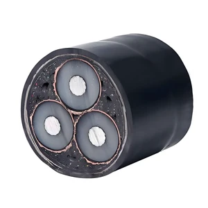 Custom High Voltage Power Cable 3/5core 3x2.5/5*6.0mm XLPE Insulation PE Jacket Pure Copper 250V IP67 100m Stage Audio Hifi