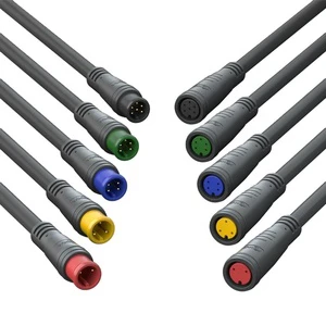 Customized Quick Connector M10 Snap-in 2 3 4 5 6 Pin Extension Cable For Rear Camera
