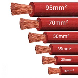 1/0 2/0 3/0 4/0 AWG Rubber Insulation Argon Arc Welding Cable
