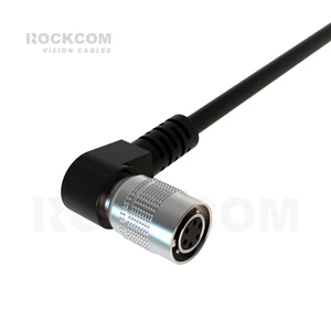 Hirose 6Pin Right Angle Female to Flying Leads High Flex Optional VW-1 Industrial Camera I/O Power Cable HRS 6Pin
