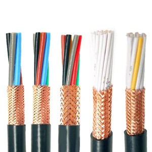 Copper Conductor Rubber Jacket Industrial Control Cable Rated Brand for Automation Machines
