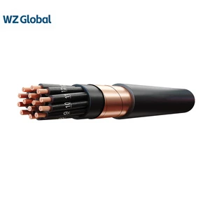 Wanzhou High Security Oxygen-Free Copper Stranded Power Control Cable LSZH Insulation 1000V Rated for Low Voltage Circuits