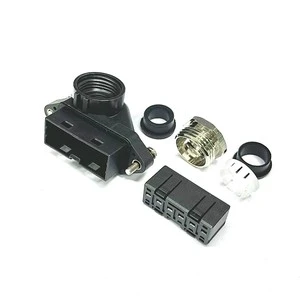 TE Connectivity 6 Pin Right Angle Power Connector 2345832 2 Te Connector