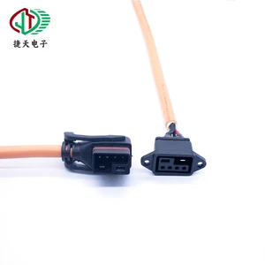 Charge/Discharge Conversion Cable Wiring Harness Lithium Battery 2+4 Energy Storage Battery Swap Cabinet Power Cable 50A Nylon