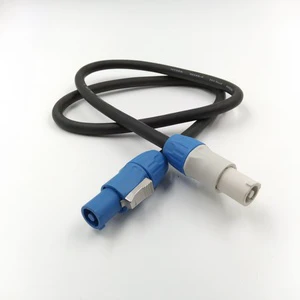 Professional Stage Light Audio PowerCon Male Female Connector Ac Extension Cable