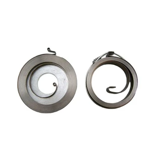 Professional ISO Standard OEM Stainless Steel Springs Flat Cable Rewinding Pull Starter Rewind Recoil Dog Leash Reel Spring