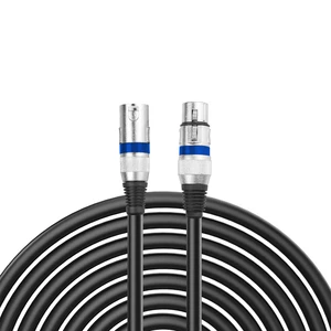 High-Fidelity XLR Balanced Cable Male to Female Professional Audio Interconnect for Stage & Studio