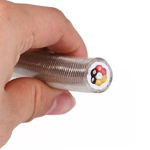 ATAUDIO HIFI Grade 7N Six-Core Dual-Shielded DIY Power Cable Coaxial Connection for Microphone Monitor Housed Bulk Cord