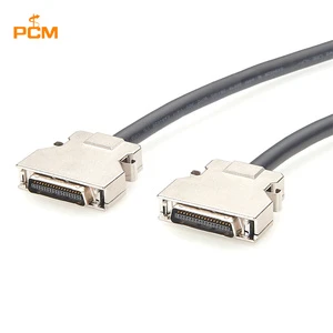 36 Pin MDR Male to Male SCSI I/O Signal Cable Assembly Spring Latch for Servo Drive Server Storage Device Workstation RAID