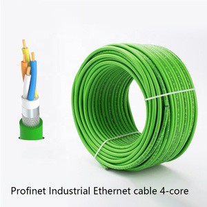 Factory Sale Profinet Industrial Ethernet Cable 6XV1840-2AH10 Four-Core Copper PN Shielded Communication Cable